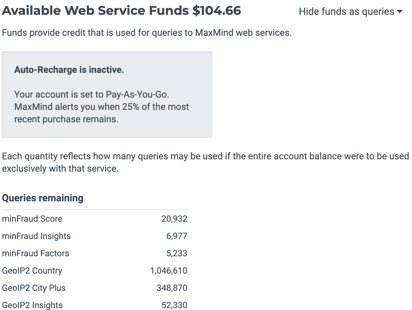 Purchase Service Credit MaxMind