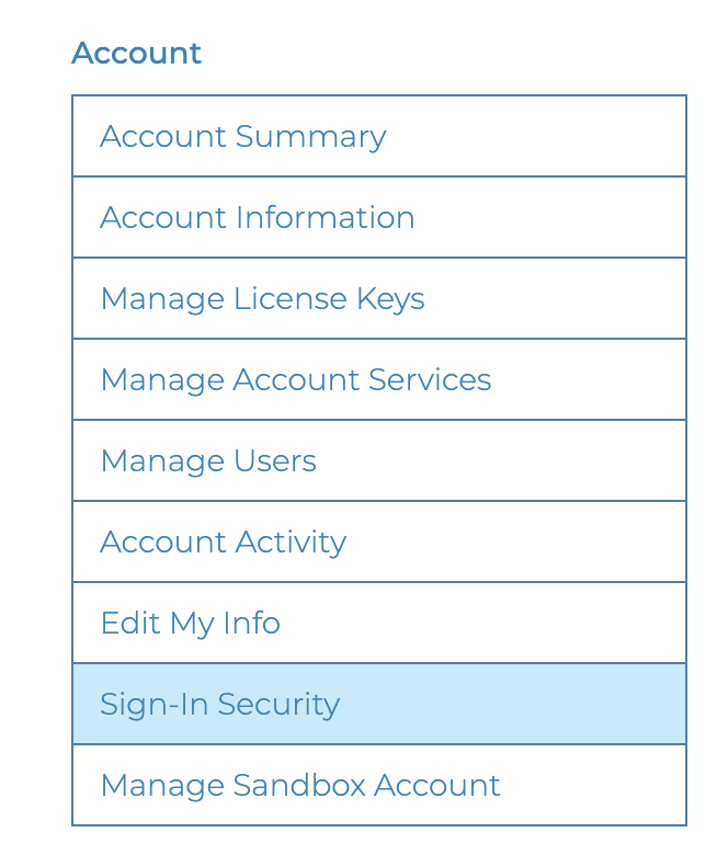 Set up a passkey for your MaxMind account
